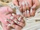 ルーシーズ アイラッシュアンドネイル 小倉店(Lucy's Eyelash&Nail)の写真/【自爪を削らないパラジェル無料！】キラキラ可愛い韓国デザインやニュアンスデザインが大人気◎