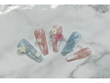 ヘブン ネイル 鶯谷(HEAVEN Nail)/フラワーアートネイル