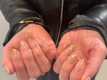 ルーナ(Runa)の雰囲気（ワンカラー・ラメ【¥3630】パラジェルへは¥1100プラスで変更可能）