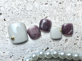 ニュアンス，フットネイル，