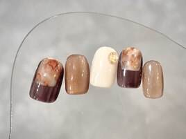 インク×ブロックネイル