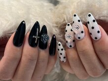 シェリーラメール 池袋店(cherie la mer)/モノクロネイル