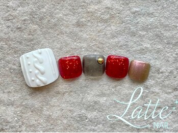 ラテネイル(Latte Nail)/knit design