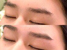ブロウバーザビューティーアモエ(Brow bar THE BEAUTY 'amoe)/メンズ：やりすぎていない眉