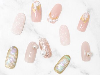 ミティーク 二子玉川店(Mythique)の写真/フィルイン対応OK♪パラジェル変更も◎自爪の事を考えたネイルは初めての方にもオススメ!!デザインも豊富☆