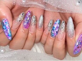 nail salon kitty【キティ】心斎橋店《フィルイン/長さ出し》【7/7 NEWOPEN（予定）】の写真/【ご新規様/ジェルチップワンカラー￥7,500】クールからゴージャスまで印象に合わせてスタッフがご提案★