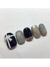 クリスマスネイル