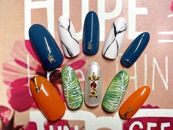 プロフェッショナル ネイルサロン ラヴィアス(LAVIAS)/【定額メニュー】シンプルアート