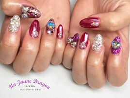 【自爪ネイル】ピンクネイル