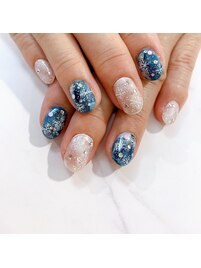 シンプルジェルネイル＆本格ケア