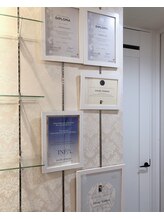 エステティックサロン ナチュラーレ/取得ライセンス