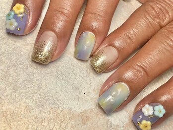 オーラリー ネイル アート メゾン(ORRERY nail art maison)/ハンド / 梅雨カラー