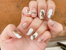 カコラネイル(kacola nail)/ミラーネイル ＋ リングネイル