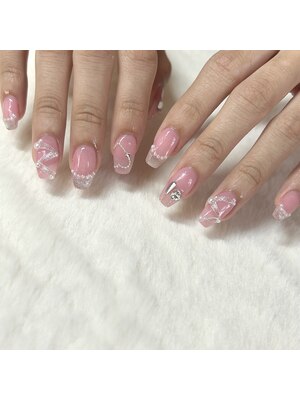 nail salon Pink Jewelry.【ピンク ジュエリー】