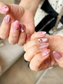 アクセサリー風ネイル