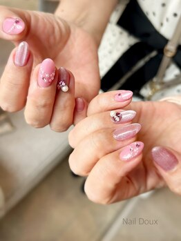 ネイル ドゥ 岡山駅前店(Nail Doux)/アクセサリー風ネイル