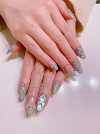 ツイードネイル