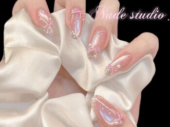 ヌード ネイルスタジオ 船橋店(Nude Nailstudio)/ワンホンネイルマグネットネイル