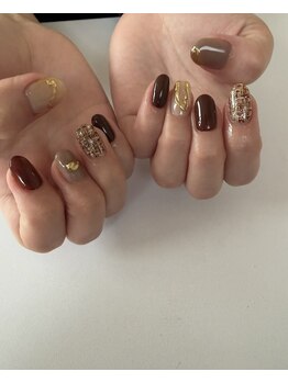 ツイードネイル