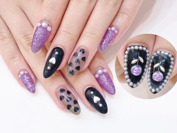 ネイルコレクション ピンク(Nail Collection Pink)/ジェル放題★ローズ・囲みパール