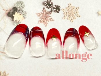 アロンジェ 甲府中央店/チェックネイル☆