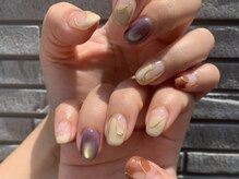 スノー ドロップ(Snow drop)/個性派ネイル