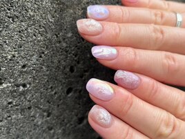 <ハンド>デザインシンプルネイル