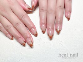 ナチュラルbeige×べっ甲french