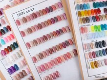サロンビーアイ 六本木(Salon Bi.)の雰囲気（カラージェル500色以上、マグネット・フラッシュジェル150色以上）