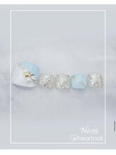 はあとねいる 武蔵境駅南口店/フットネイルデザイン【095】