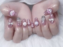 10本スカルプ10本アートつけ放題