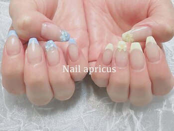 ネイルアプリクス 恵比寿(Nail apricus EBISU)/持込◆フレンチネイル ¥10480