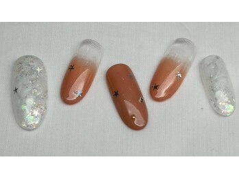 スピードネイル アンド アイ 宮交シティ店/#203【マグネット×グラデ】