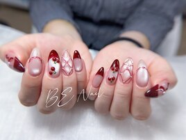 さくらんぼネイル