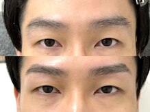 ユレイス 恵比寿(YULACE.)/角度をつけたストレート眉