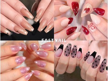 ファストネイル 川口駅前店(FAST NAIL)の写真/【オフ込み¥4860~】ワンホン/韓国/ニュアンスなどモテ可愛デザインが豊富♪フラッシュマグネットネイルも◎