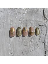 ネイルズ モダ(NAIL'S MODA)/3月の新作/ボタニカルブーケ