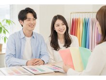 パーソナルカラー診断・16タイプパーソナルカラー診断【スタパト】大宮店の雰囲気（お友達やご家族、カップルなとペア割、3人割有り♪ぜひご一緒に）
