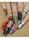 ハロウィンネイル~♪