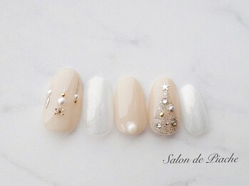 ピアシェ(Piache)/ウインター&Xマスネイル¥8400