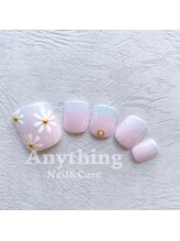 エニシング ネイルアンドケア(Anything Nail&Care)/フット定額ラグジュアリー