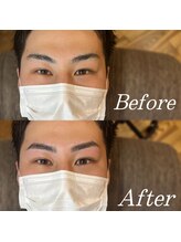 エクロム(eclomme)/アイブロウWAXスタイリング