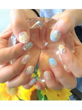 ネイルサロン スクール アンジェラ 水戸本店/夏デザイン♪