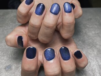 オムネイル 渋谷(HOMME NAIL)/マグネットネイル ¥6.600