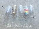 梅雨ネイル　￥6980