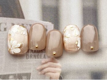 ココロ 新橋(kokoro)/11月ネイルデザイン☆華やか