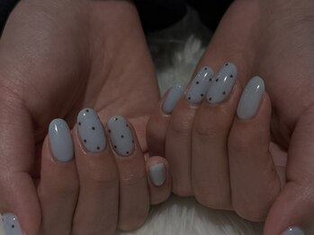 シェルネイル(SHELL NAIL)/ドット/staff:Miyazaki