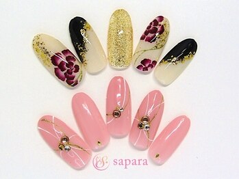 津田沼ネイルサロン サパラ(sapara)/プラチナ定額☆￥6,899　100種☆