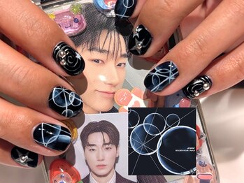 ジャケ写ネイル