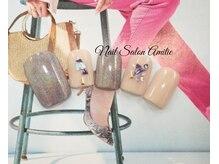 ネイルサロン アミティエ(Nail Salon Amitie)/ユニコーン×クラッシュfoot